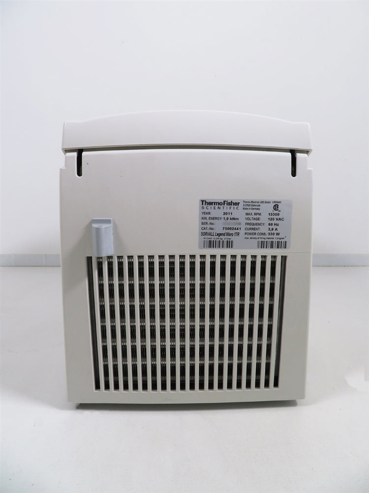 Thermo Sorvall Legend Micro 17R Refrigerated Centrifuge