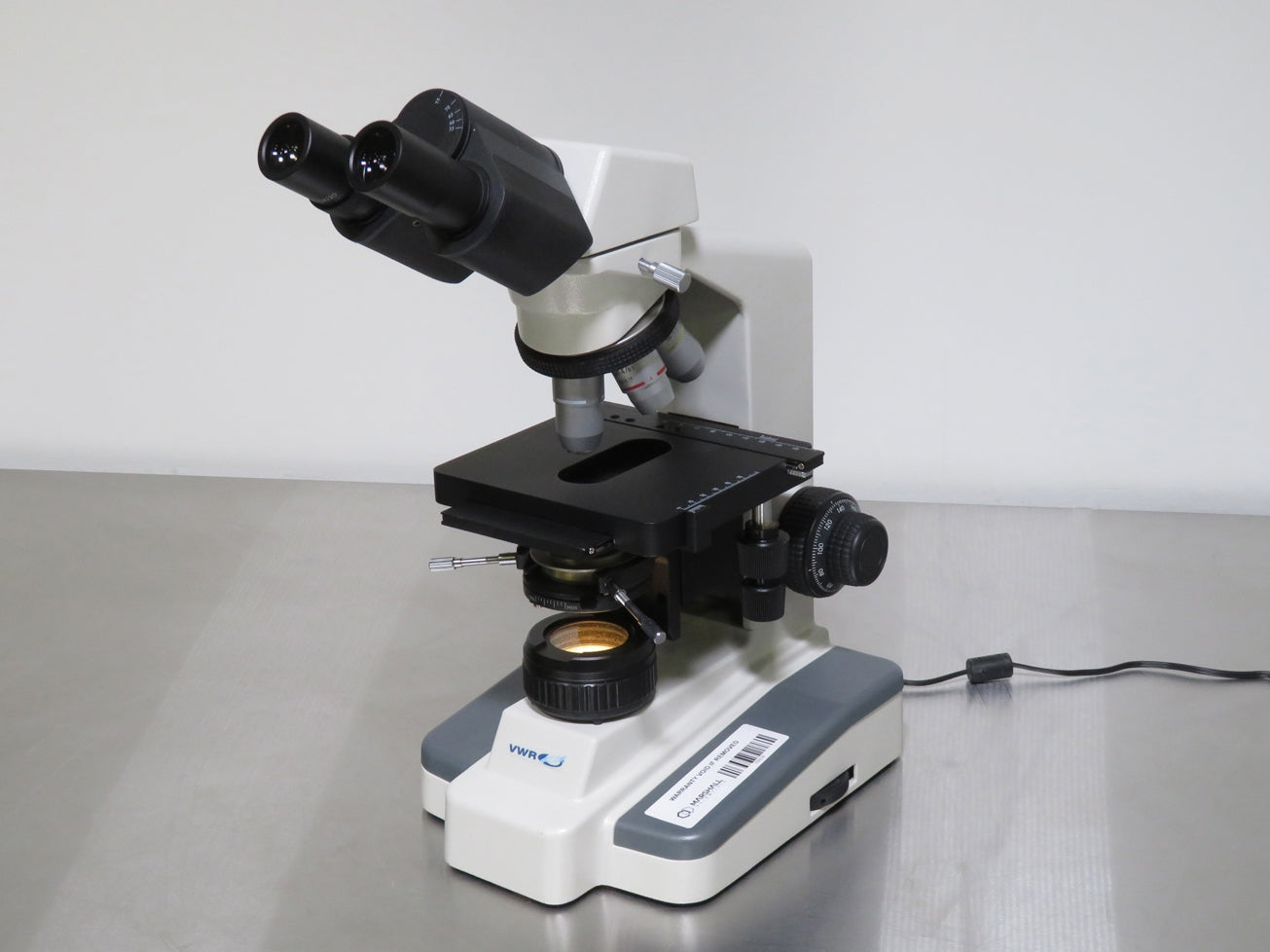 VWR Compound Binocular Laboratory Microscope, Cat. #: 89404-470