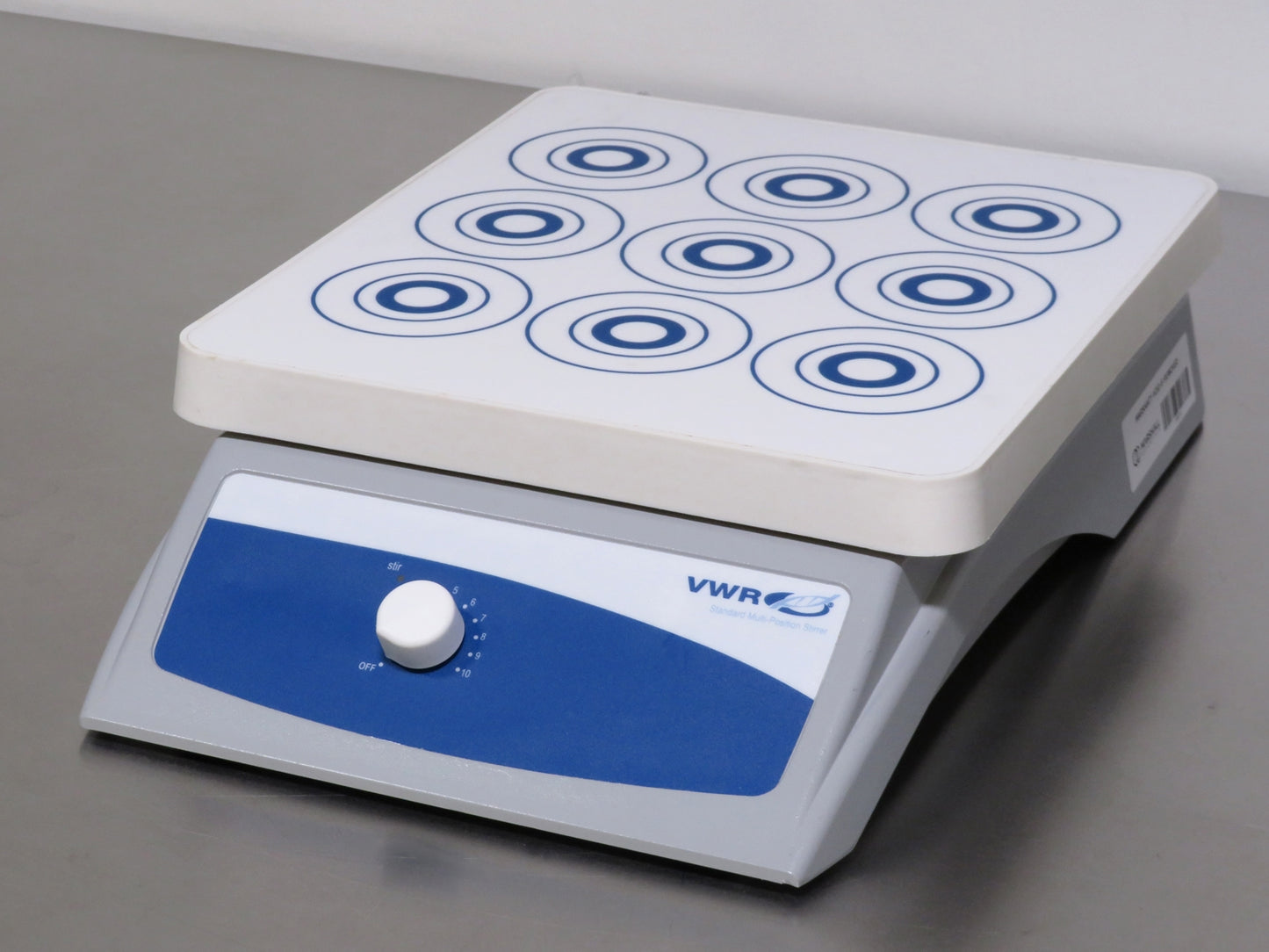 VWR Standard Multistir 9 Multi-Position Magnetic Stirrer, Cat. #: 12621-042